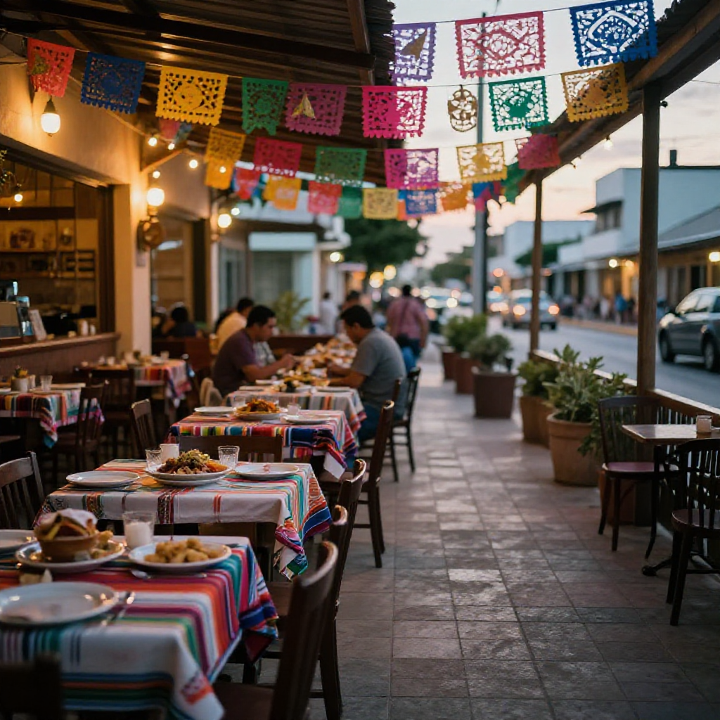 Derrama de Fiestas Patrias 2026: mesa con platillos mexicanos en Cancún