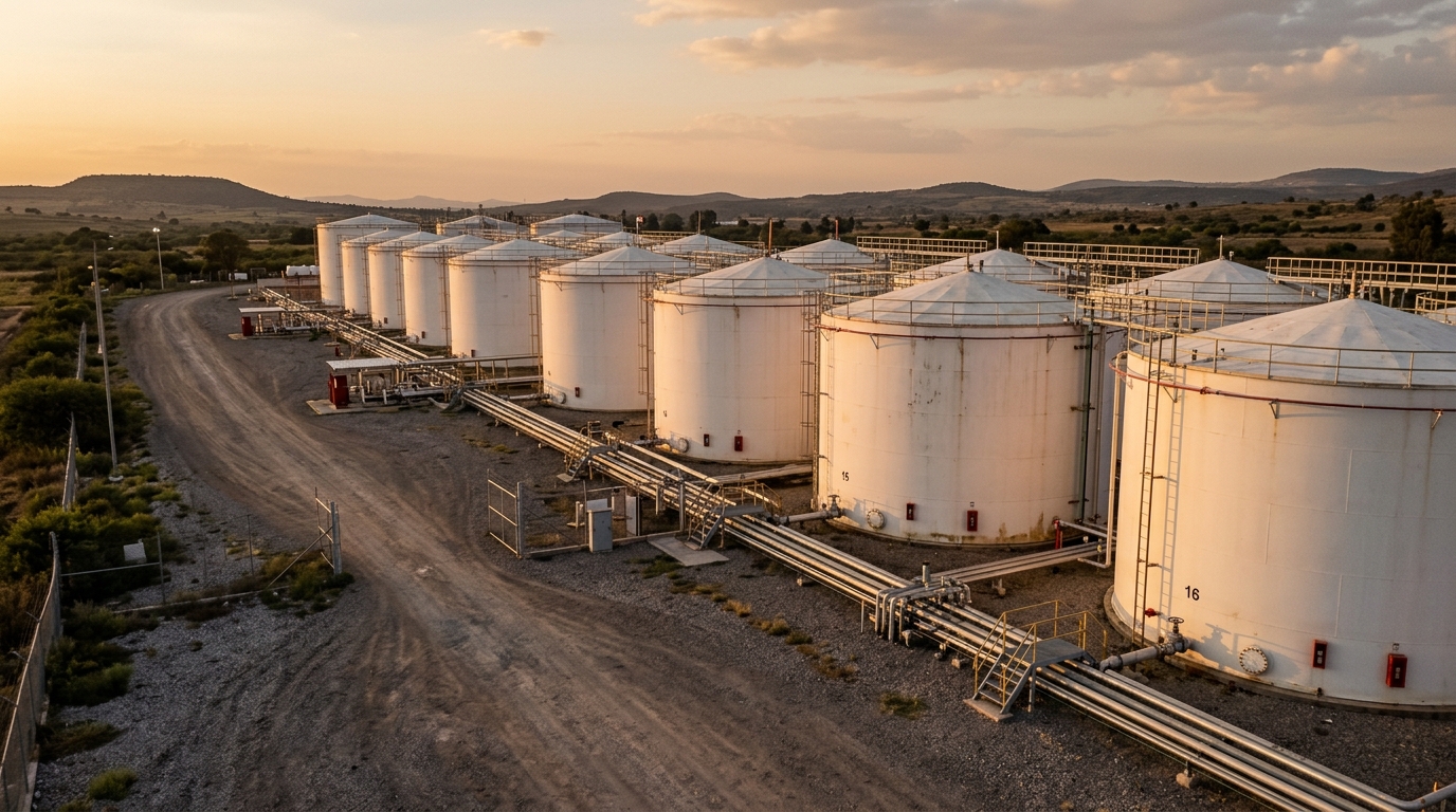 Tanques de almacenamiento de combustible en terminal de Guanajuato bajo revisión federal