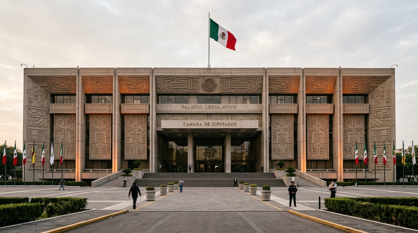 Fachada del Palacio Legislativo donde se discute el Paquete Económico 2027